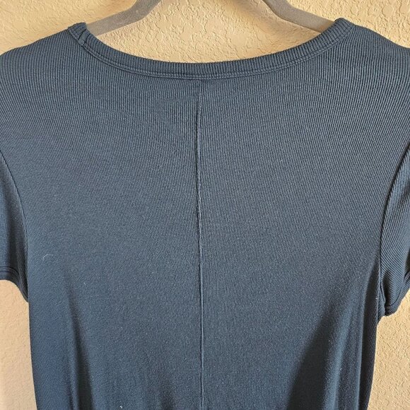 Gap Constellation Dress Woman Size M Shift Stretch Ribbed Jersey Knit Comfort - Picture 3 of 4